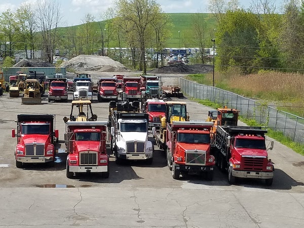 S&J Asphalts Truck Fleet